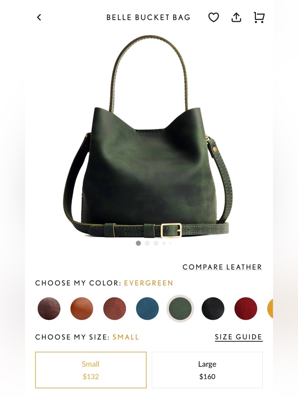 PLG - S Belle Bucket Bag - Picture 6 of 10